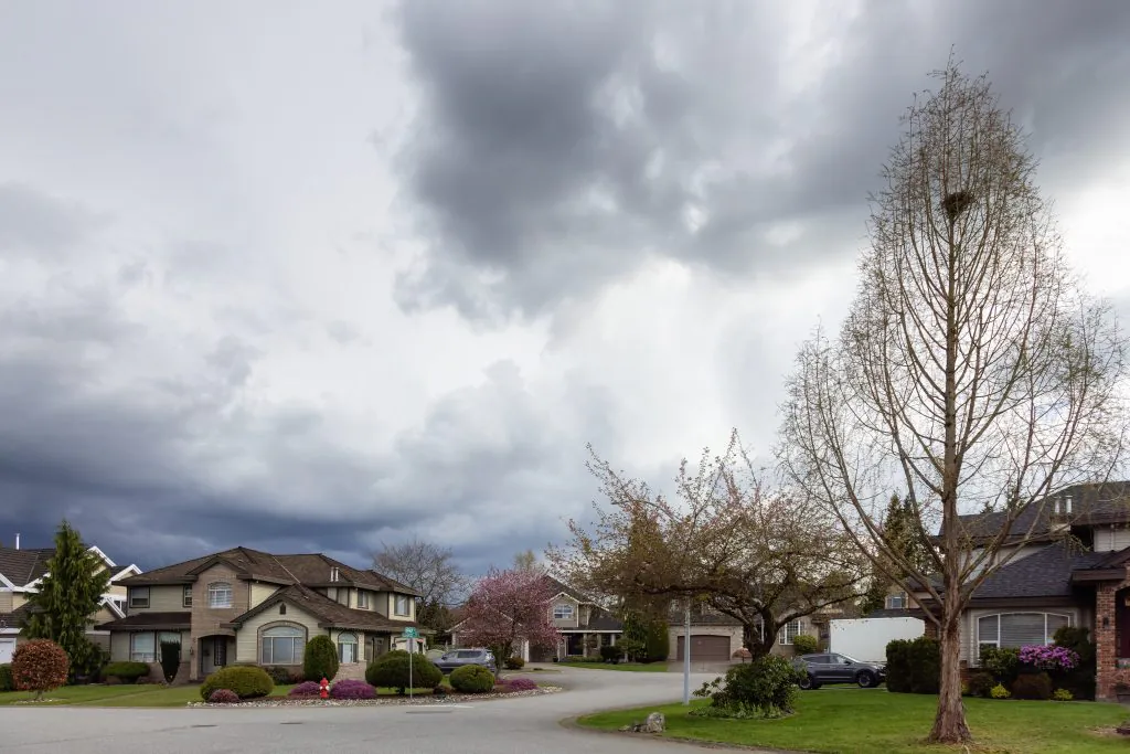 residential neighborhood street in modern city sub 2026 03 09 01 53 25 utc
